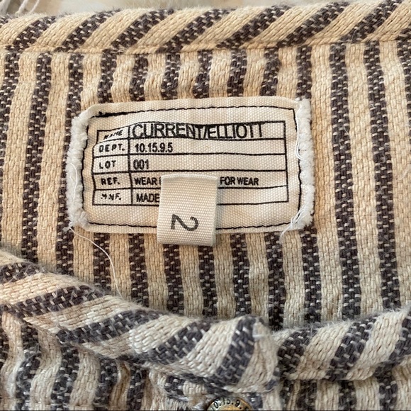 Current Elliott The Retreat Henley top sz 2 medium - Picture 6 of 8